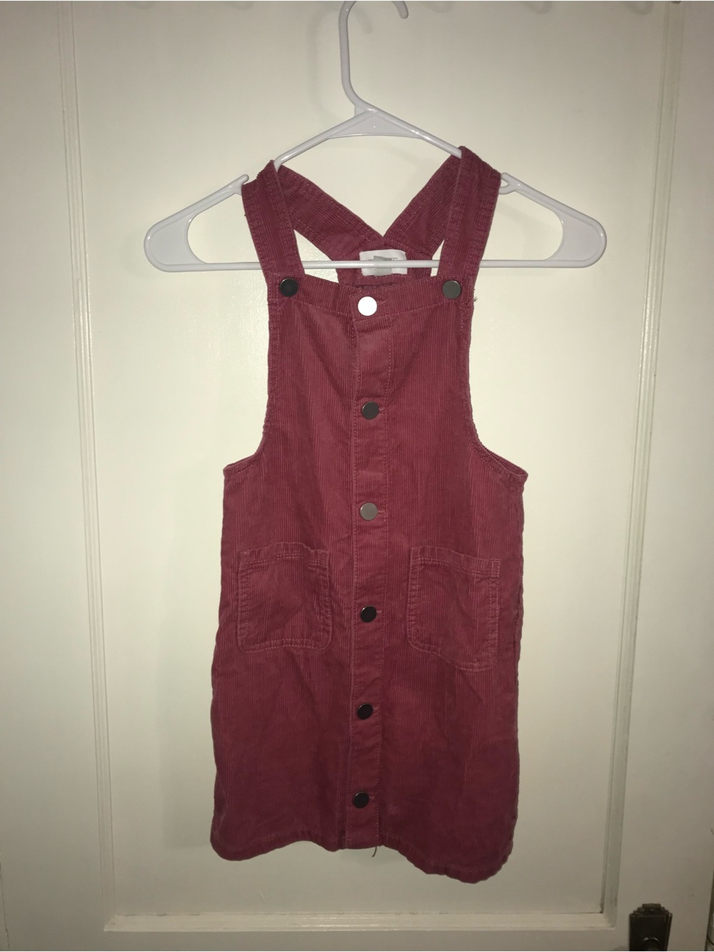 Place Girls' Corduroy Pinafore Dress in Rose
